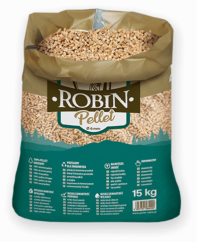 worek pelletu opałowego Robin do kupienia w Dolsku lub sklepie internetowym